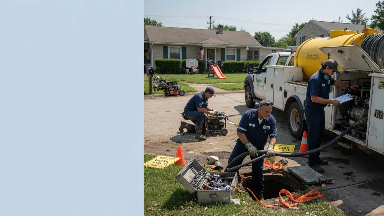 Septic Tank Pumping in East Palestine, OH near me